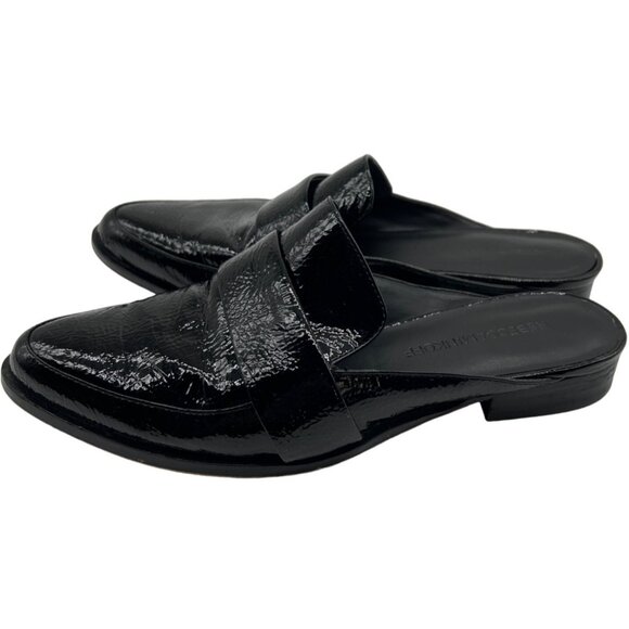 REBECCA MINKOFF Leather Pointy Toe Flat Loafer Mules 7 - Picture 4 of 6